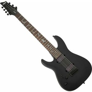 Schecter Damien-7 Left Handed Negru satinat Chitară electrică imagine