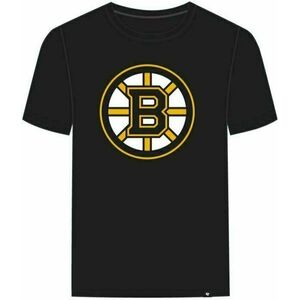 Boston Bruins NHL Echo Tee Black 2XL Tricou imagine