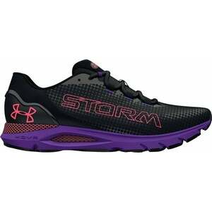 Under Armour Men's UA Hovr Sonic 6 Black/Metro Purple/Black 42 Pantofi de alergare pe șosea imagine