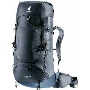 Deuter Aircontact Lite 50+10 Black/Marine Outdoor rucsac imagine