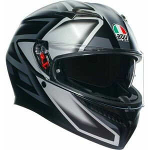 AGV K3 Compound Matt Black/Grey XL Casca imagine