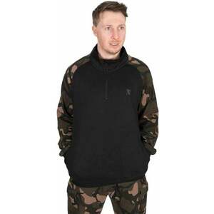 Fox Fishing Hanorac LW Black/Camo Qtr Zip - M imagine