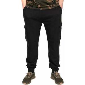 Fox Fishing Pantaloni LW Black/Camo Combat Joggers - 2XL imagine