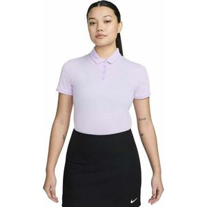 Nike Dri-Fit Victory Solid Womens Violet Mist/Black XS Tricou polo imagine