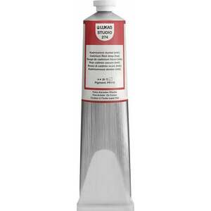 Lukas Studio Aluminium Tube Vopsea cu ulei Cadmium Red Deep Hue 200 ml 1 buc imagine