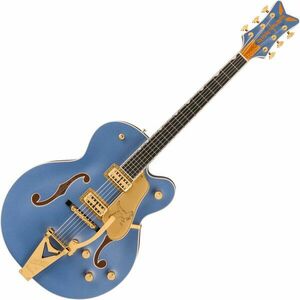 Gretsch Falcon Hollow Body ST EB Cerulean Smoke Chitară semi-acustică imagine