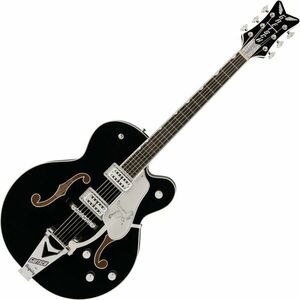 Gretsch Falcon Hollow Body ST EB Black Chitară semi-acustică imagine