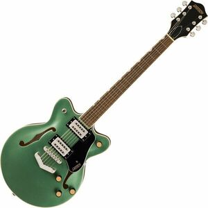 Gretsch G2655 Streamliner CB Jr. DC LRL Steel Olive Chitară semi-acustică imagine