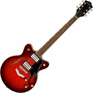 Gretsch G2655 Streamliner CB Jr. DC LRL Claret Burst Chitară semi-acustică imagine