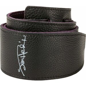 Dunlop JH20 Hendrix Signature Leather Curea de chitară Black imagine