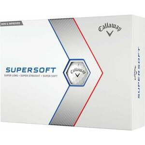 Callaway Supersoft 2023 White Slovak Flag Minge de golf imagine