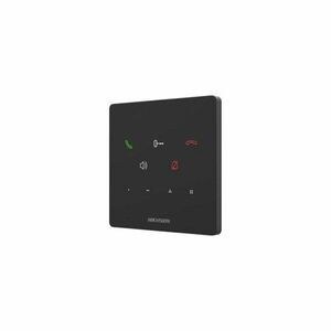 Interfon de interior IP cu butoane touch Hikvision DS-KH6000-E1, microfon si difuzor, PoE imagine