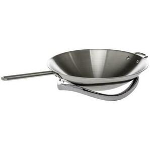 Set tigaie wok cu suport Electrolux INFI-WOK, 2 piese (Inox) imagine