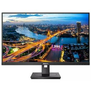 Monitor IPS LED Philips 27inch 276B1/00, QHD (2560 x 1440), HDMI, DisplayPort, USB Type-C, Boxe, Pivot, 75 Hz (Negru) imagine