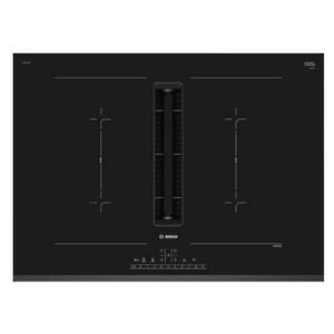 Plita incorporabila cu inductie Bosch PVQ731F15E, 4 zone de gatit, Putere 7400 W (Negru) imagine