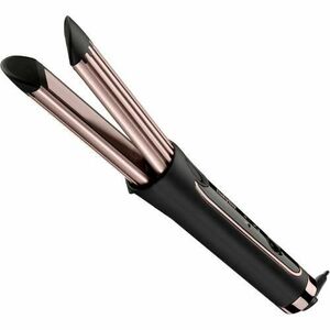 Ondulator BaByliss C112E Curl Syler Luxe, Functie aer rece, Invelis Ceramic, 36mm , 3 setari temperatura, 200°C , Roz-Negru imagine