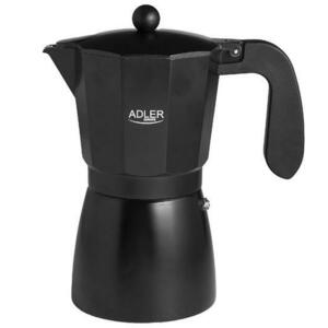Cafetiera Adler AD 4420, Moka Pot, 520 ml, 9 cani espresso (Negru) imagine