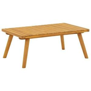 Masuta de cafea de gradina vidaXL 46675, 90 x 55 x 35 cm, Lemn masiv acacia (Natural) imagine