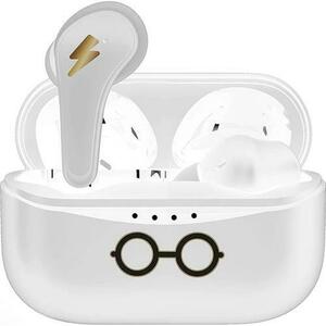 Casti True Wireless OTL Harry Potter Glasses, Microfon, Bluetooth (Alb) imagine
