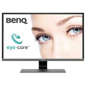 Monitor VA LED BenQ 31.5inch EW3270U, Ultra HD (3840 x 2160), HDMI, DisplayPort, Boxe, 4 ms (Negru/Gri) imagine