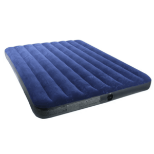 Saltea gonflabila blue pentru camping de 2 persoane 203 x 152 x 22 cm imagine