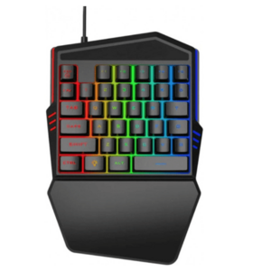 Mini Tastatura Gaming cu iluminare RGB Q JP60 imagine
