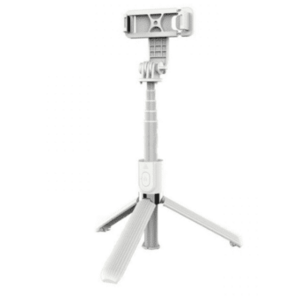 Selfie Stick Trepied telefon Q ZP010 telescopic aluminiu reglabil alb imagine