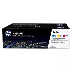 Toner HP 128A CYM Tri-Pack LaserJet imagine