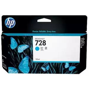 Cartus inkjet HP 728 Cyan 130ml imagine