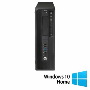 Workstation Refurbished HP Z240 SFF, Intel Quad Core i7-6700 3.40 - 4.00GHz, 16GB DDR4, SSD 256GB M.2, Intel HD Graphics 530 + Windows 10 Home imagine