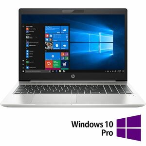 Laptop Refurbished HP ProBook 450 G6, Intel Core i3-8145U 2.10 - 3.90GHz, 8GB DDR4, 256GB SSD, 15.6 Inch Full HD, Tastatura Numerica, Webcam + Windows 10 Pro imagine