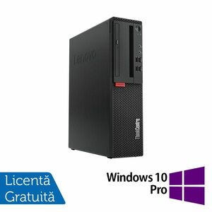 PC Refurbished Lenovo ThinkCentre M710S SFF, Intel Core i5-6500 3.20-3.60GHz, 8GB DDR4, 256GB SSD + Windows 10 Pro imagine