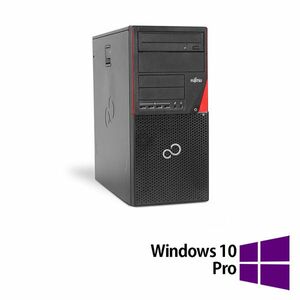 Calculator Refurbished Fujitsu Siemens P720 Tower, Intel Core i7-4770 3.40GHz, 8GB DDR3, 256GB SSD + Windows 10 Pro imagine