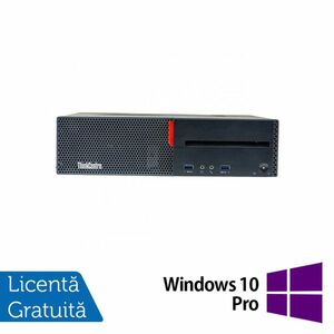 Calculator Refurbished LENOVO M700 SFF, Intel Core i5-6500 3.20GHz, 8GB DDR4, 256GB SSD, DVD-RW + Windows 10 Pro imagine