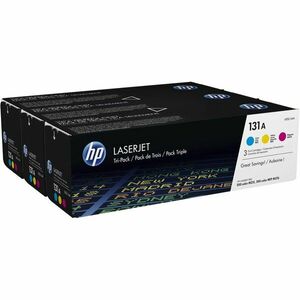 Toner HP 131A, Tri-pack CMY imagine