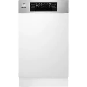 Masina de spalat vase incorporabila Electrolux EES42210IX, 9 seturi, 8 programe, Clasa E, Motor Inverter, AirDry, SatelliteClean, ExtraHygiene, 45 cm imagine