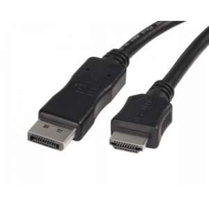 Cablu video Gembird DisplayPort Male - HDMI Male, 1m, negru imagine