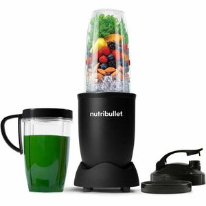 Blender nutribullet Pro NB907MAB, 900 W, 1 viteza, 5 accesorii, negru imagine