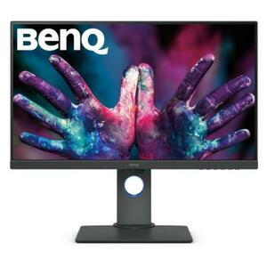 Monitor IPS LED BenQ 27inch PD2705Q, QHD (2560 x 1440), HDMi, DisplayPort, Pivot, Boxe (Negru) imagine