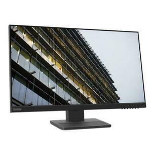 Monitor IPS LED Lenovo ThinkVision 23.8inch E24-28, Full HD (1920 x 1080), VGA, HDMI, DisplayPort, Boxe, Pivot (Negru) imagine