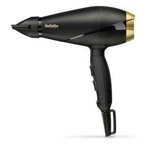 Uscator de par BaByliss 6704E, 2000 W, 2 Nivele de temperatura, 2 Trepte de viteza (Negru/Auriu) imagine