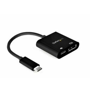 Adaptor video StarTech CDP2DP14UCPB, DisplayPort, USB-C, 8K/60Hz (Negru) imagine