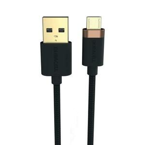 Cablu de date Duracell USB7013A, USB-A - MicroUSB, 1m (Negru) imagine