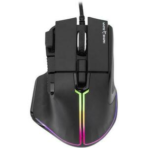 Mouse gaming White Shark GM-9006 MARROK negru RGB / 12.000 dpi imagine