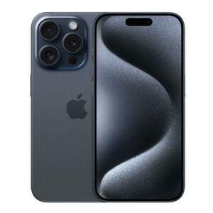 Telefon Mobil Apple iPhone 15 Pro, LTPO Super Retina XDR OLED 6.1inch, 512GB Flash, Camera Tripla 48 + 12 + 12 MP, Wi-Fi, 5G, iOS (Albastru) imagine