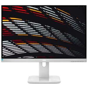 Monitor IPS LED AOC 23.8inch 24P1/GR, Full HD (1920 x 1080), VGA, DVI, HDMI, DisplayPort, Boxe, Pivot (Gri) imagine