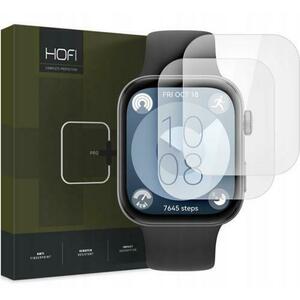 Folie Protectie HOFI PRO+ pentru Huawei Watch Fit 3, Set 2 bucati, Sticla Securizata imagine