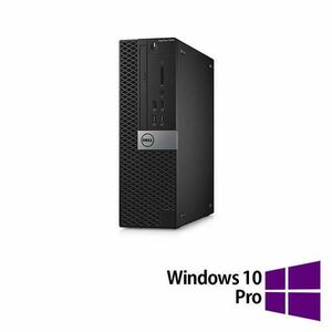 Calculator Sistem PC Refurbished DELL Optiplex 3040 SFF, Intel Core i5-6500 3.20GHz, 8GB DDR3, 256 SSD + Windows 10 Pro imagine