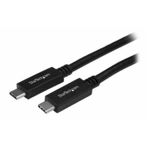 Cablu de date StarTech USB315CC2M, USB-C, 2m (Negru) imagine