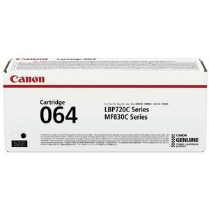 Toner Canon CRG-064BK, acoperire 6000 pagini (Negru) imagine